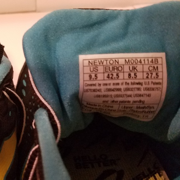Newton Running Shoes Aha Pop 3 Sz 9.5 - Picture 5 of 5